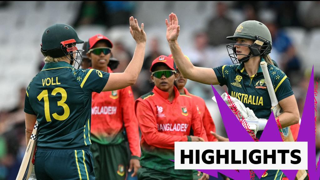 Australia beat Bangladesh by nine wickets in T20 World Cup