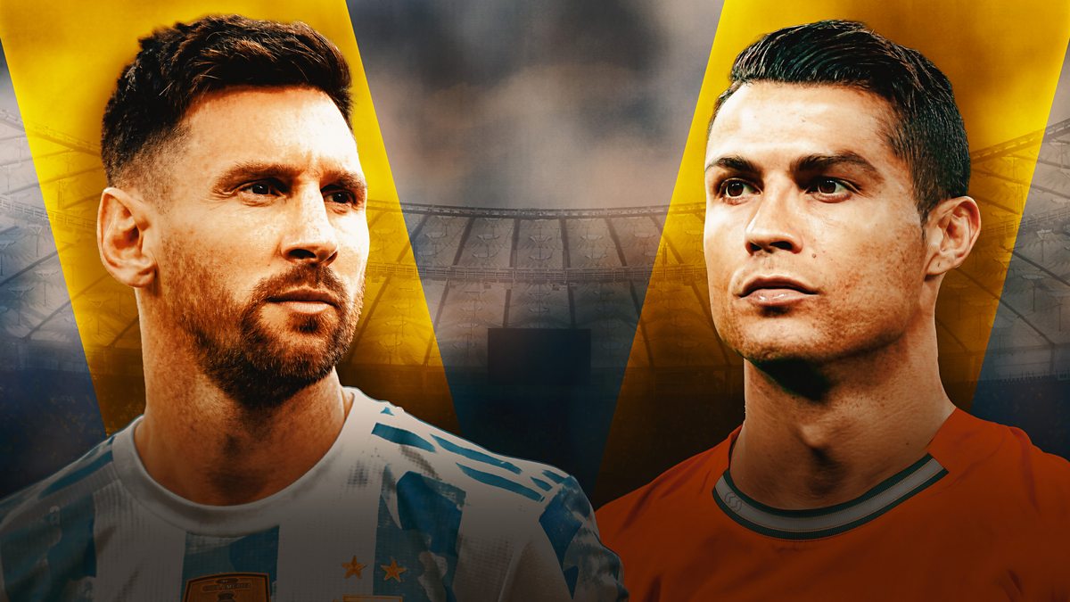 Two of football's greatest players on and off the pitch