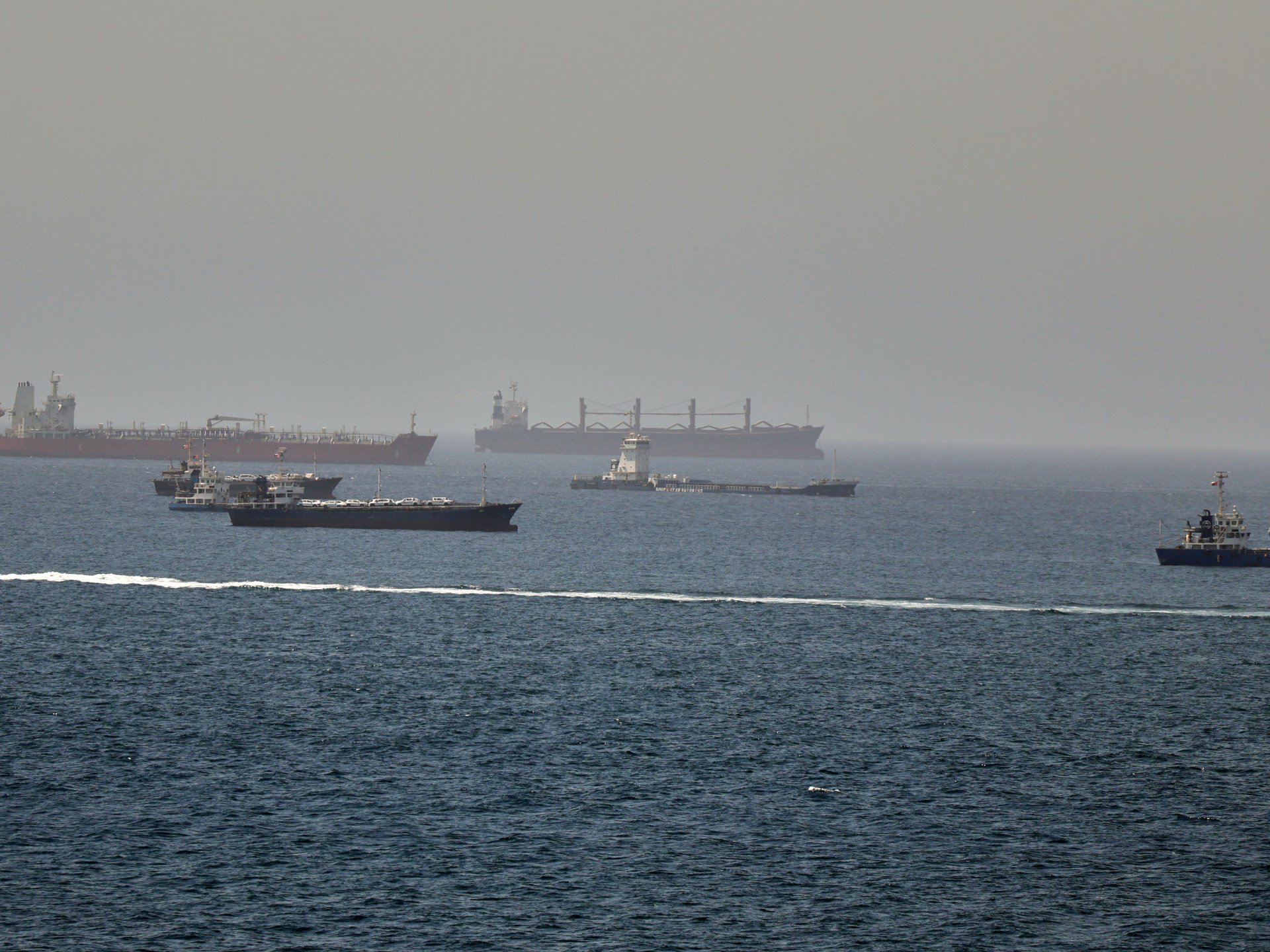 Iranian tankers exit US blockade zone before talks to end war