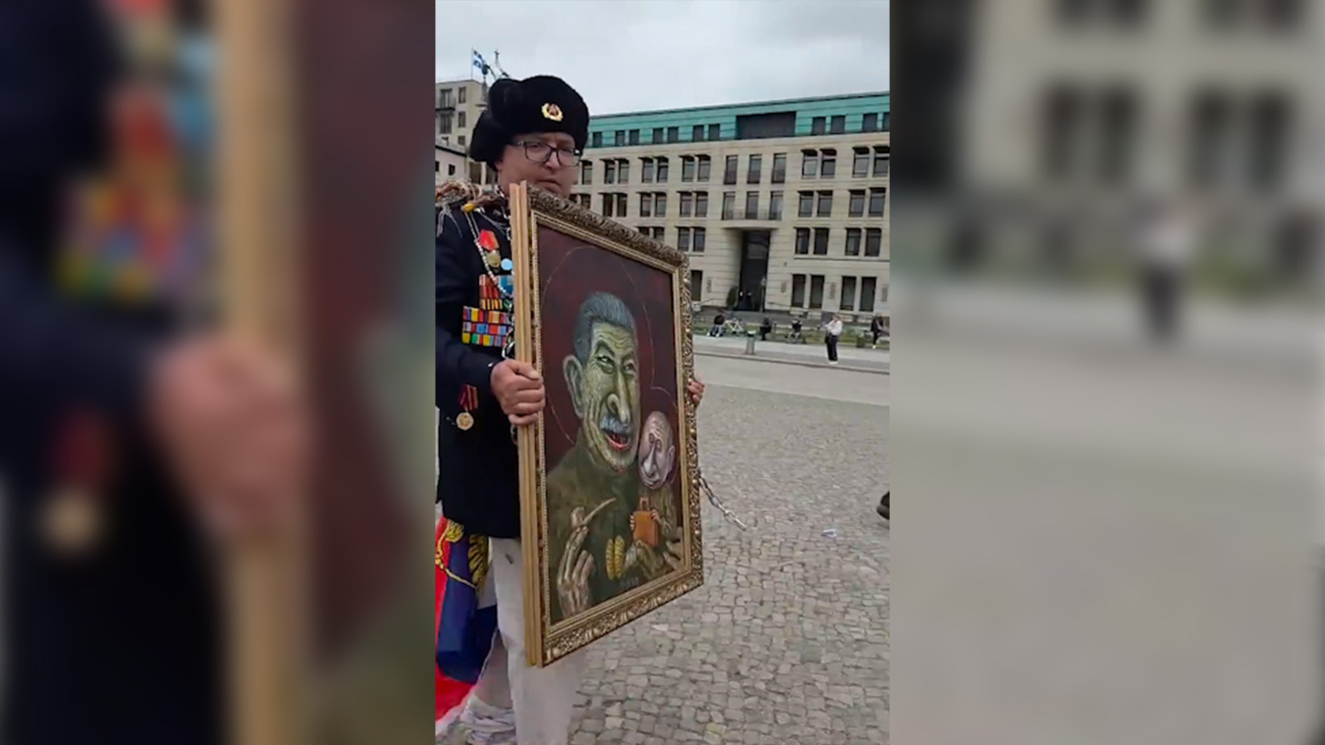 Russian artist and outspoken Putin critic shot dead days after protest